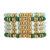 Wholesale Soft Clay Bracelet Set Geometric Polymer Ccb Handmade Unisex Friendship Couple Bracelet