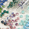 Wholesale Soft Pottery Fresh Shell Ceramic Scallop Loose Beads For Diy Jewelry Pendant Bracelet Accessories