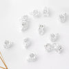 Wholesale Spacer Beads Alloy 18K Goldfilled Hollow Flower Shaped Electroplating Minimalist Diy Pendant