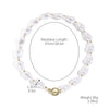 Wholesale Special Shaped Baroque Imitation Pearl Necklace And Bracelet Jewelry Set With Marine Life Pattern And Electroplating Process