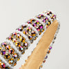 Wholesale Sponge Hair Hoop Set With Diamonds For Women