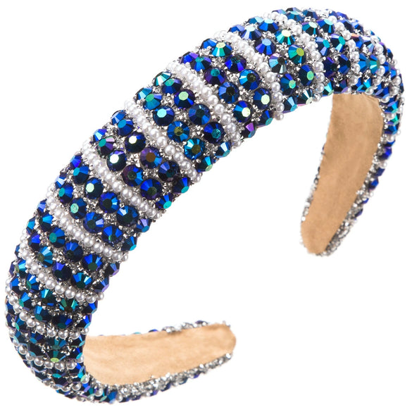 Wholesale Sponge Hair Hoop Set With Diamonds For Women
