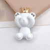 Wholesale Spray Paint Zinc Alloy Rhinestone Bear Headdress And Shoe Flower Jewelry Accessories