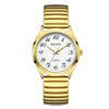 Wholesale Spring Watch Elastic Band Strong Luminous Couple Watch Alloy Case Round Dial Leisure Style