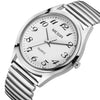Wholesale Spring Watch Elastic Band Strong Luminous Couple Watch Alloy Case Round Dial Leisure Style