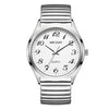 Wholesale Spring Watch Elastic Band Strong Luminous Couple Watch Alloy Case Round Dial Leisure Style