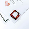 Wholesale Square Acrylic And Resin Earrings Pendant Jewelry Accessories With Dripping Glue Treatment