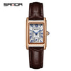 Wholesale Square Alloy Alloy And Steel Belt Quartz Women's Watch With Roman Numeral Semiwaterproof And Leisure Style