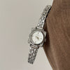Wholesale Square And Round Diamondencrusted Quartz Bracelet Watch For Women Made Of Alloy Stainless Steel And Metal