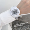 Wholesale Square Electronic Watch Plastic Mirror Silicone Strap Plastic Case Leisure Style For Female Students