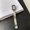 Wholesale Square Metal Quartz Watch With Simple Texture For Female Students High End Sense Cold Niche Ins Style