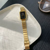 Wholesale Square Metal Quartz Watch With Simple Texture For Female Students High End Sense Cold Niche Ins Style