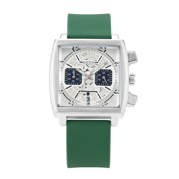 Wholesale Square Silicone Alloy Quartz Watch Leisure Style Suitable For Couples