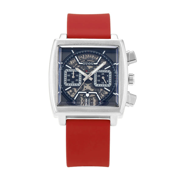 Wholesale Square Silicone Alloy Quartz Watch Leisure Style Suitable For Couples