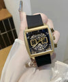 Wholesale Square Silicone Alloy Quartz Watch Leisure Style Suitable For Couples