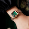 Wholesale Square Women's Watch Alloy Case Pu Leather And Alloy Steel Strap Rose Gold Buckle Fashion Style