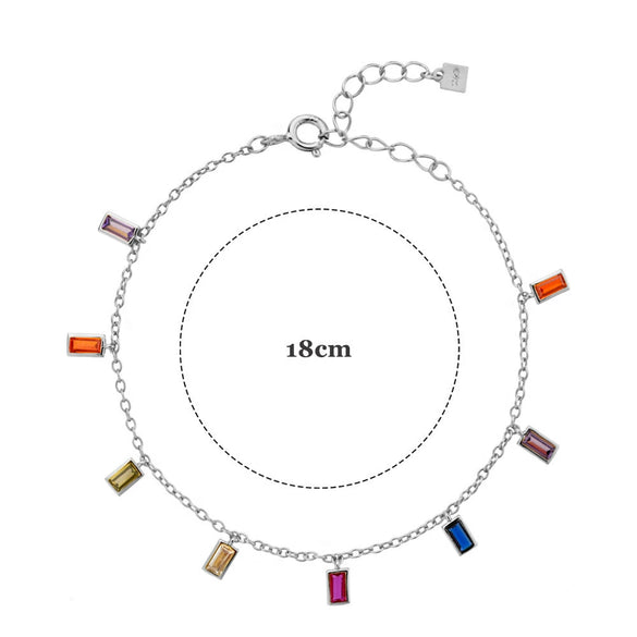 Wholesale Square Zircon Decorative Chain Electroplated 925 Silver Clavicle Chain For Women With French Retro Niche Design Light Luxury High End Style