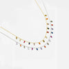 Wholesale Square Zircon Decorative Chain Electroplated 925 Silver Clavicle Chain For Women With French Retro Niche Design Light Luxury High End Style