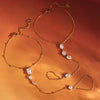 Wholesale Stackable Stainless Steel Geometric Electroplated Women's Bracelet