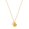 Wholesale Stackable Starfish Shells With Pearl Pendants Stainless Steel 18K Gold Plated Minimalist Women's Necklace