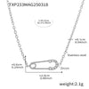 Wholesale Stainless Steel 5A Zircon Jewelry Set Necklace Bracelet For Women Electroplated Light Luxury Style