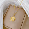 Wholesale Stainless Steel And Copper Geometric And Cartoon Style Hollow Cat Eye Star Pendant Necklace For Women And Men