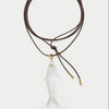Wholesale Stainless Steel And Copper Multipendant Necklace With Animal Zodiac And Geometric Patterns Vacuum Plated