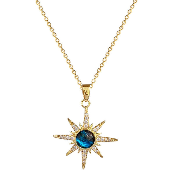 Wholesale Stainless Steel And Copper Necklace With Geometric Pattern For Women Light Luxury Elegant Gorgeous Design