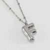 Wholesale 316L Stainless Steel And 316L Stainless Steel Bead Chain Women's English Letter Pendant Necklace With Ins Style And Electroplating