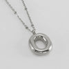 Wholesale 316L Stainless Steel And 316L Stainless Steel Bead Chain Women's English Letter Pendant Necklace With Ins Style And Electroplating