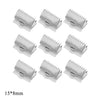 Wholesale Stainless Steel And Titanium Steel Diy Jewelry Bracelet And Necklace Connector Accessories With Curly Bead Buckle Tip And Electroplating Treatment
