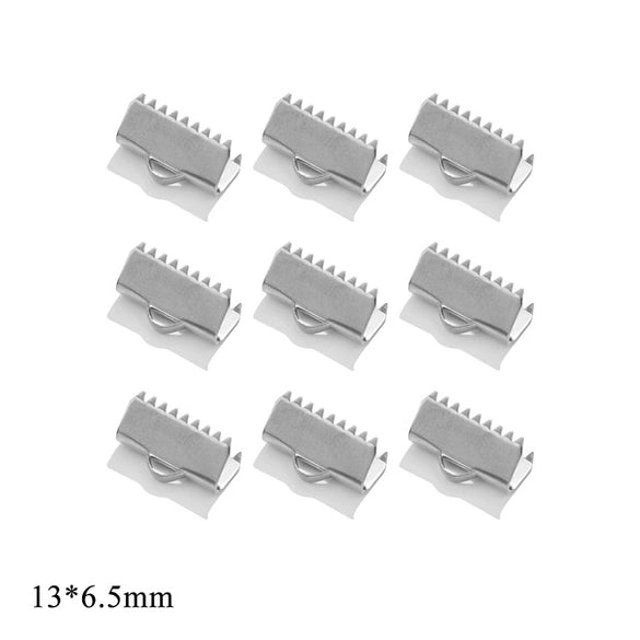 Wholesale Stainless Steel And Titanium Steel Diy Jewelry Bracelet And Necklace Connector Accessories With Curly Bead Buckle Tip And Electroplating Treatment