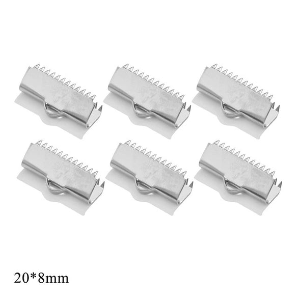 Wholesale Stainless Steel And Titanium Steel Diy Jewelry Bracelet And Necklace Connector Accessories With Curly Bead Buckle Tip And Electroplating Treatment