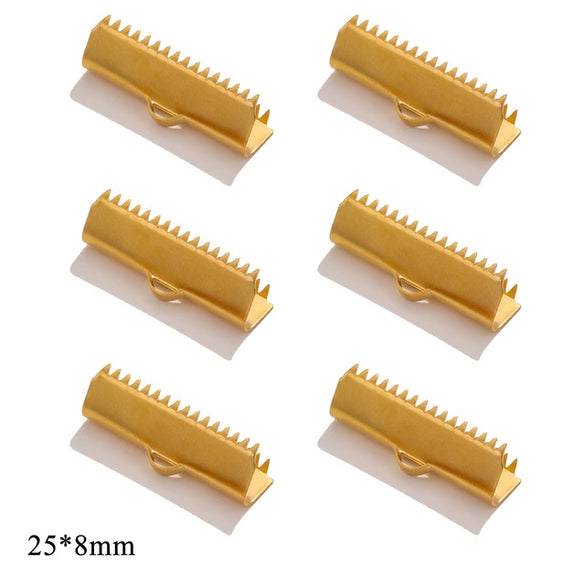 Wholesale Stainless Steel And Titanium Steel Diy Jewelry Bracelet And Necklace Connector Accessories With Curly Bead Buckle Tip And Electroplating Treatment