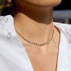 Wholesale Stainless Steel And Titanium Steel Electroplated Geometric Pearl Jewelry Set For Women Necklaces And Bracelets