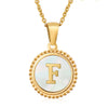 Wholesale Stainless Steel And Titanium Steel Fashion Necklace With Letter Pattern And Cross Chain Style Electroplated