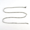 Wholesale 316L Stainless Steel And 316L Stainless Steel Figaro Nk Chain Necklace With Geometric Style For Men