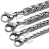Wholesale Stainless Steel And Titanium Steel Flower Basket Chain Necklace With Plant Flower Style And Electrolysis Treatment For Unisex Diy Accessories