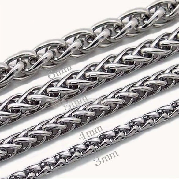 Wholesale Stainless Steel And Titanium Steel Flower Basket Chain Necklace With Plant Flower Style And Electrolysis Treatment For Unisex Diy Accessories