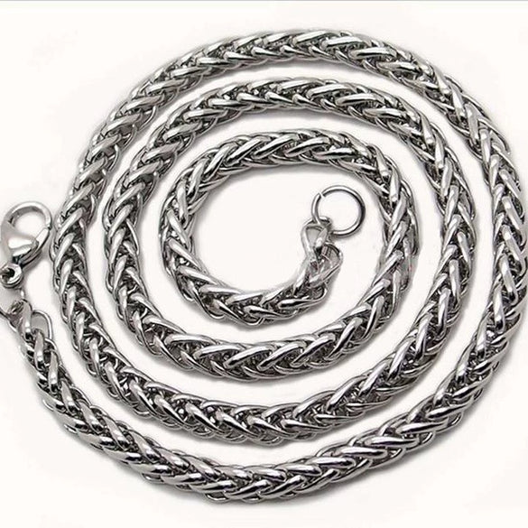 Wholesale Stainless Steel And Titanium Steel Flower Basket Chain Necklace With Plant Flower Style And Electrolysis Treatment For Unisex Diy Accessories