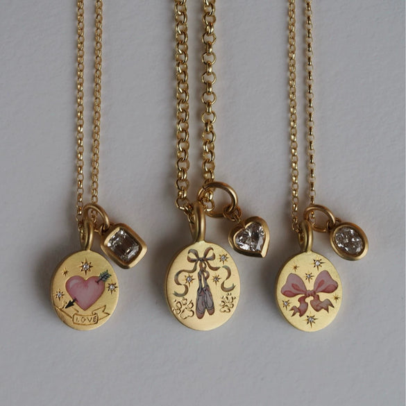 Wholesale Stainless Steel And Titanium Steel Geometric And Flower Style Pendant Necklace With Vacuum Plating For Women