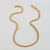 Wholesale Stainless Steel And Titanium Steel Geometric Keel Chain Necklace With Electroplating Treatment