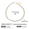 Wholesale Stainless Steel And Titanium Steel Geometric Multi Layer Necklace For Women