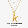 Wholesale Stainless Steel And Titanium Steel Ins Style Letter Pendant Necklace With Electroplating And Cross Chain For Women