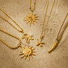 Wholesale Stainless Steel And Titanium Steel Jewelry Geometric Necklace With Electroplating For Women