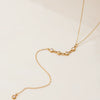 Wholesale Stainless Steel And Titanium Steel Jewelry Geometric Pendant With Yshaped Chain Electroplating Design