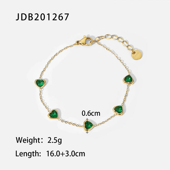 Wholesale Stainless Steel And Titanium Steel Jewelry With Geometric Pattern Electroplated Necklace Earrings Bracelet Ring For Women