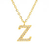 Wholesale Stainless Steel And Titanium Steel Letter Necklace Electroplated Cross Chain Style For Unisex