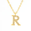 Wholesale Stainless Steel And Titanium Steel Letter Necklace Electroplated Cross Chain Style For Unisex