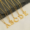Wholesale Stainless Steel And Titanium Steel Letter Necklace Electroplated Cross Chain Style For Unisex